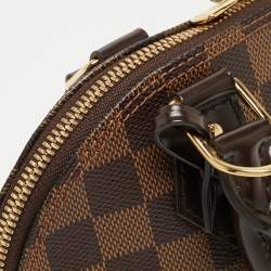 Pre Owned Louis Vuitton Damier Ebene Canvas Alma BB Bag