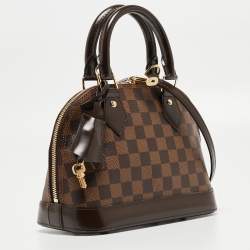Pre Owned Louis Vuitton Damier Ebene Canvas Alma BB Bag
