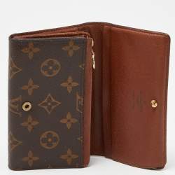 Louis Vuitton Monogram Canvas Porte Monnaie Billets Tresor Wallet