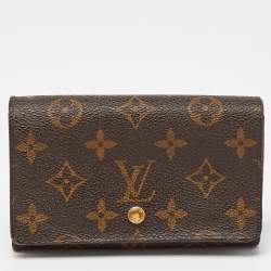 Louis Vuitton Monogram Canvas Porte Monnaie Billets Tresor Wallet
