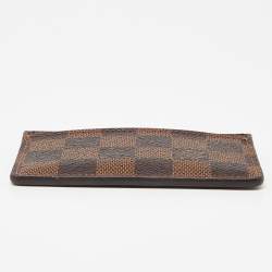 Louis Vuitton Damier Ebene Canvas Card Holder 