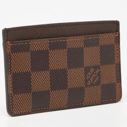 Louis Vuitton Damier Ebene Canvas Card Holder 