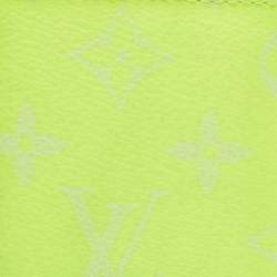 Pre Owned Louis Vuitton Neon Yellow Monogram Canvas Pocket Organizer