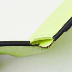 Pre Owned Louis Vuitton Neon Yellow Monogram Canvas Pocket Organizer