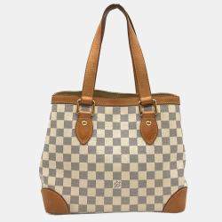مملوكة مسبقًا Louis Vuitton Canvas Medium Hampstead Totes