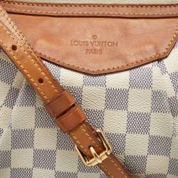 مملوكة مسبقًا Louis Vuitton Damier Azur Canvas Siracusa PM Bag