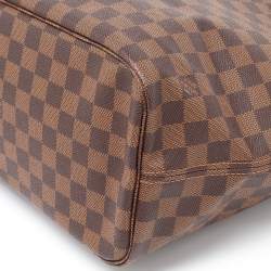 Louis Vuitton Damier Ebene Canvas Neverfull MM Bag