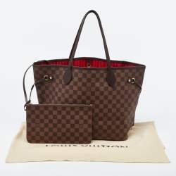Louis Vuitton Damier Ebene Canvas Neverfull MM Bag
