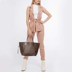 Louis Vuitton Damier Ebene Canvas Neverfull MM Bag