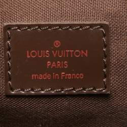Pre Owned Louis Vuitton Damier Ebene Canvas Pochette Bosphore Bag