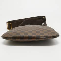 Pre Owned Louis Vuitton Damier Ebene Canvas Pochette Bosphore Bag