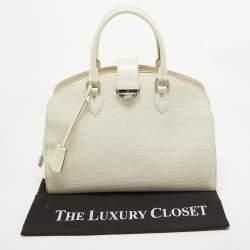 مملوكة مسبقًا Louis Vuitton Ivorie Epi Leather Pont Neuf GM Bag