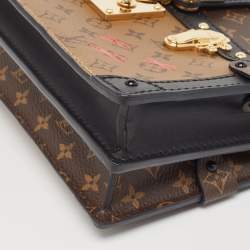 Pre Owned Louis Vuitton Reverse Monogram Canvas Trunk Clutch Bag