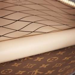 Pre Owned Louis Vuitton Reverse Monogram Canvas Trunk Clutch Bag