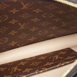 Pre Owned Louis Vuitton Reverse Monogram Canvas Trunk Clutch Bag