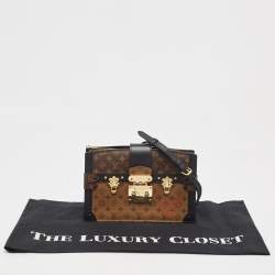 Pre Owned Louis Vuitton Reverse Monogram Canvas Trunk Clutch Bag