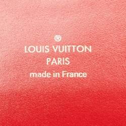 Louis Vuitton Blue/Rouge Damier and Monogram Patchwork Denim Denim Flore Wallet on Chain 