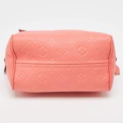 Pre Owned Louis Vuitton Blossom Monogram Empreinte Leather Speedy Bandouliere 20 Bag