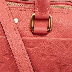 Pre Owned Louis Vuitton Blossom Monogram Empreinte Leather Speedy Bandouliere 20 Bag