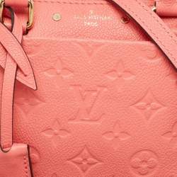 Pre Owned Louis Vuitton Blossom Monogram Empreinte Leather Speedy Bandouliere 20 Bag