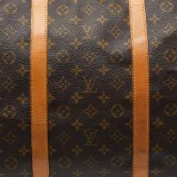 Pre Owned Louis Vuitton Monogram Canvas Keepall Bandouliere 60 Bag