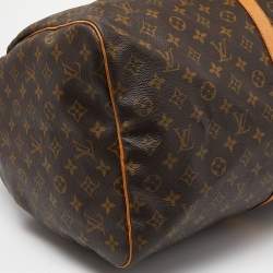 Pre Owned Louis Vuitton Monogram Canvas Keepall Bandouliere 60 Bag