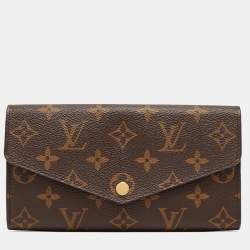 Louis Vuitton Monogram Canvas  Sarah Wallet