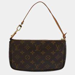 Louis Vuitton  Canvas  Pochette Accessoires Shoulder Bags