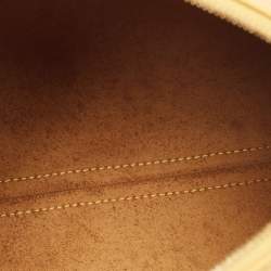 Pre Owned Louis Vuitton Tassil Yellow Epi Leather Speedy 25 Bag