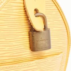 Pre Owned Louis Vuitton Tassil Yellow Epi Leather Speedy 25 Bag