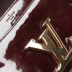 Pre Owned Louis Vuitton Amarante Vernis Chain Louise GM Bag