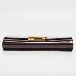 Pre Owned Louis Vuitton Amarante Vernis Chain Louise GM Bag