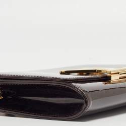 Pre Owned Louis Vuitton Amarante Vernis Chain Louise GM Bag