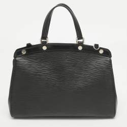 Pre Owned Louis Vuitton Black Epi Leather Brea MM Bag