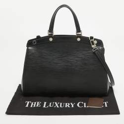 Pre Owned Louis Vuitton Black Epi Leather Brea MM Bag