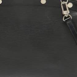 Pre Owned Louis Vuitton Black Epi Leather Brea MM Bag