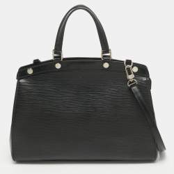 Pre Owned Louis Vuitton Black Epi Leather Brea MM Bag