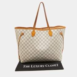 مملوكة مسبقًا Louis Vuitton Damier Azur Canvas Neverfull GM Bag