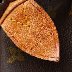 Pre Owned Louis Vuitton Monogram Canvas Speedy 35 Bag