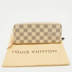 Louis Vuitton Damier Azur Canvas Clemence Wallet