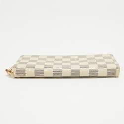 Louis Vuitton Damier Azur Canvas Clemence Wallet