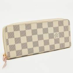 Louis Vuitton Damier Azur Canvas Clemence Wallet