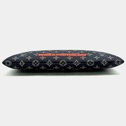 Pre Owned Louis Vuitton Blue Monogram Canvas Upside Down Clutch Bag