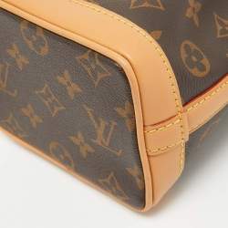 Pre Owned Louis Vuitton Monogram Canvas Nano Noe Bag