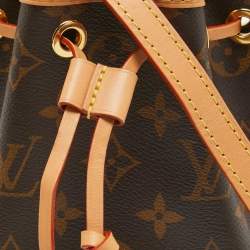 Pre Owned Louis Vuitton Monogram Canvas Nano Noe Bag