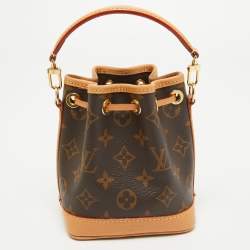 Pre Owned Louis Vuitton Monogram Canvas Nano Noe Bag