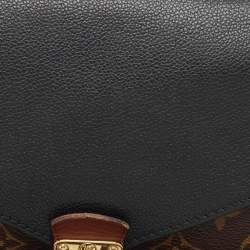 Louis Vuitton Black Monogram Canvas and Leather Pallas Chain Bag