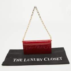 Louis Vuitton Pomme D'Amour Monogram Vernis Chaine Wallet