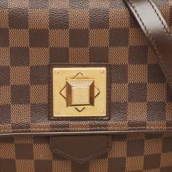 Pre Owned Louis Vuitton Damier Ebene Canvas Bergamo MM Bag