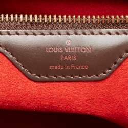 Pre Owned Louis Vuitton Damier Ebene Canvas Bergamo MM Bag